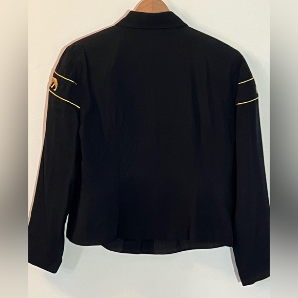 Vintage Embroidered Gold Panther Cropped Jacket - Picture 10 of 13